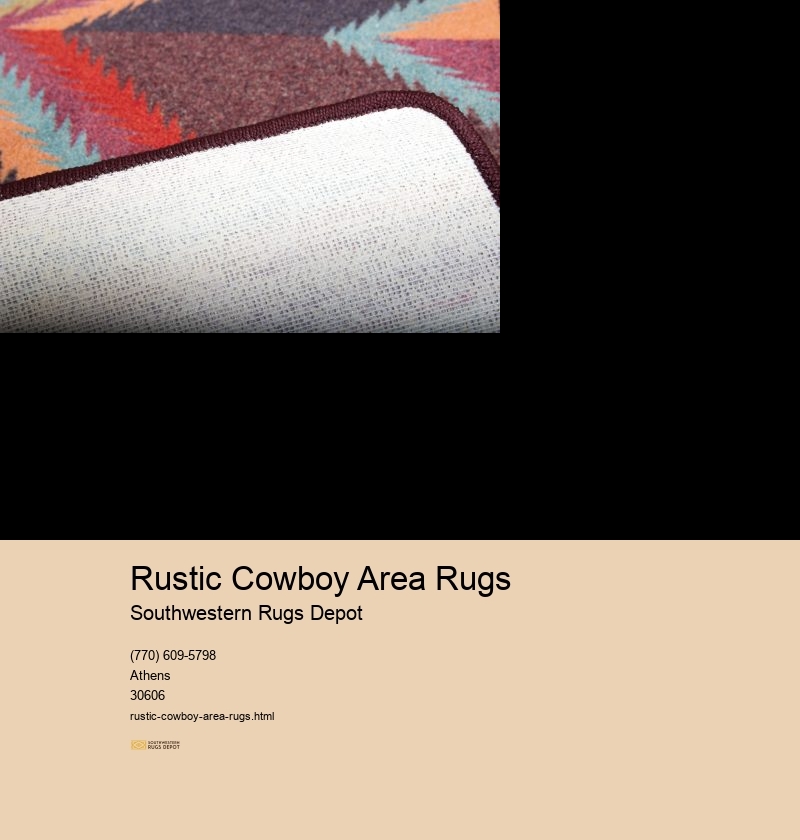 Rustic Cowboy Area Rugs